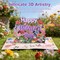 Mother’s Day Card Making Kit – 3D Floral & Butterfly Pop-Up Greeting Card for Mom, Wife, or Grandma with Blank Note Card, Elegant Keepsake